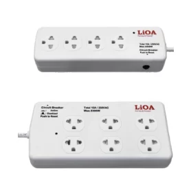 Ổ CẮM KÉO DÀI CÔNG SUẤT CAO TỐI ĐA 15A 250VAC MAX 3300W (HIGH CAPACITY EXTENSION SOCKET TOTAL 15A 250VAC 3300W)